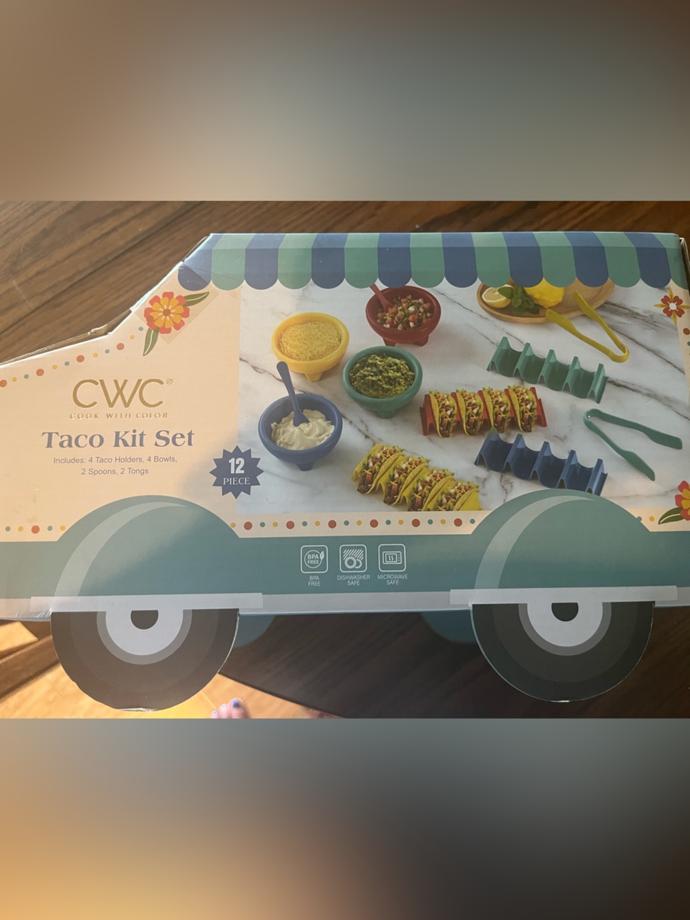 CWC Taco Kit Set - Multicolor Play Taco Set - Picture 4 of 5